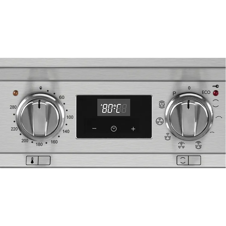 SMEG תנור משולב דו תאי 120 ס"מ עם כיריים גז+אינדוקציה ניקוי פירוליטי ובישול באדים נירוסטה תוצרת SMEG דגם CPF120IGMPX — תמונה 4