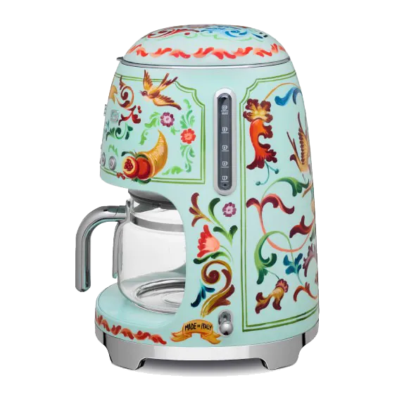 SMEG מכונת קפה פילטר בעיצוב DOLCE & GABBANA תוצרת SMEG דגם DCF02DGEU — תמונה 3