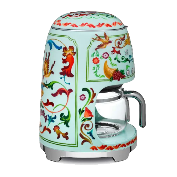 SMEG מכונת קפה פילטר בעיצוב DOLCE & GABBANA תוצרת SMEG דגם DCF02DGEU — תמונה 2