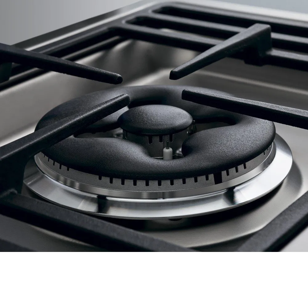 SMEG כיריים נירוסטה התקנה שטוחה מסדרת הClassic 90 ס"מ SMEG דגם PSF906 — תמונה 3