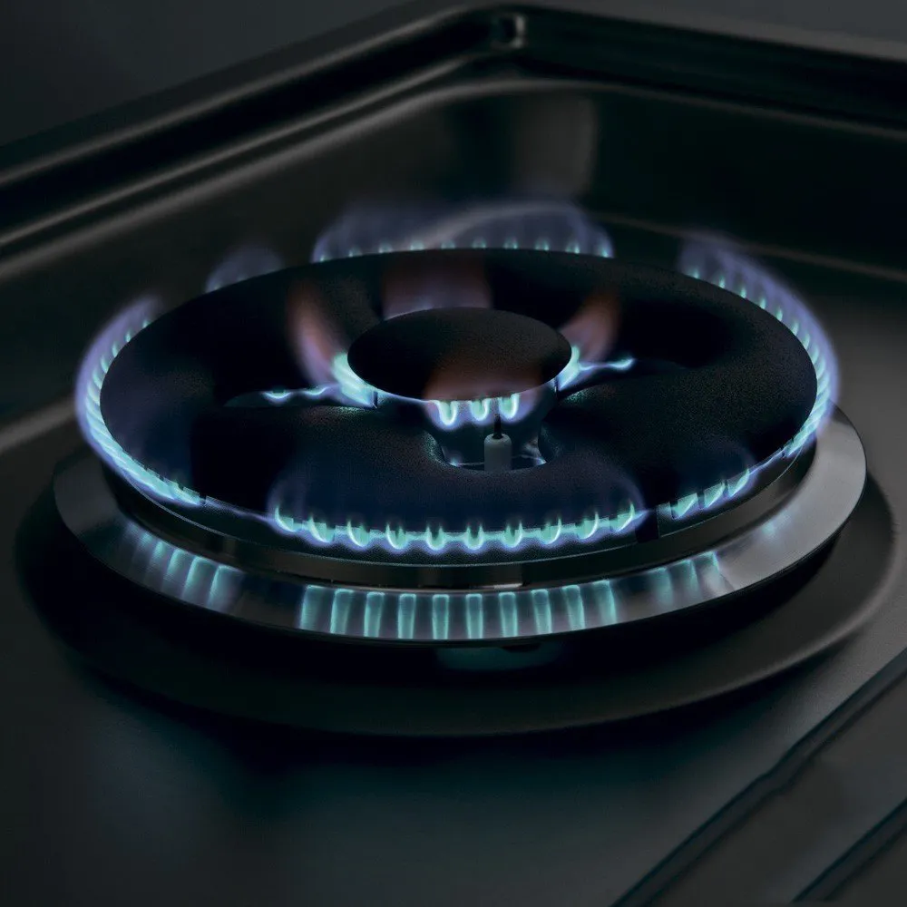 SMEG כיריים נירוסטה התקנה שטוחה מסדרת הClassic 90 ס"מ SMEG דגם PSF906 — תמונה 2