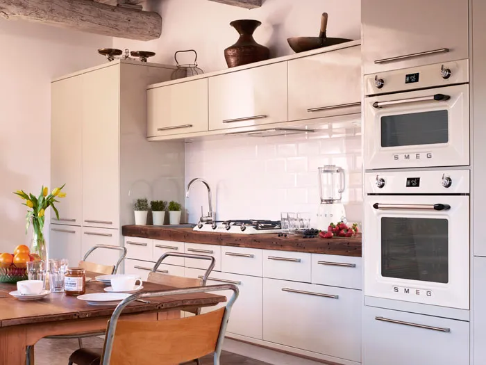 SMEG תנור טורבו אקטיבי בנוי 60 ס"מ, לבן מסדרת Victoria תוצרת SMEG דגם SF6903B — תמונה 3