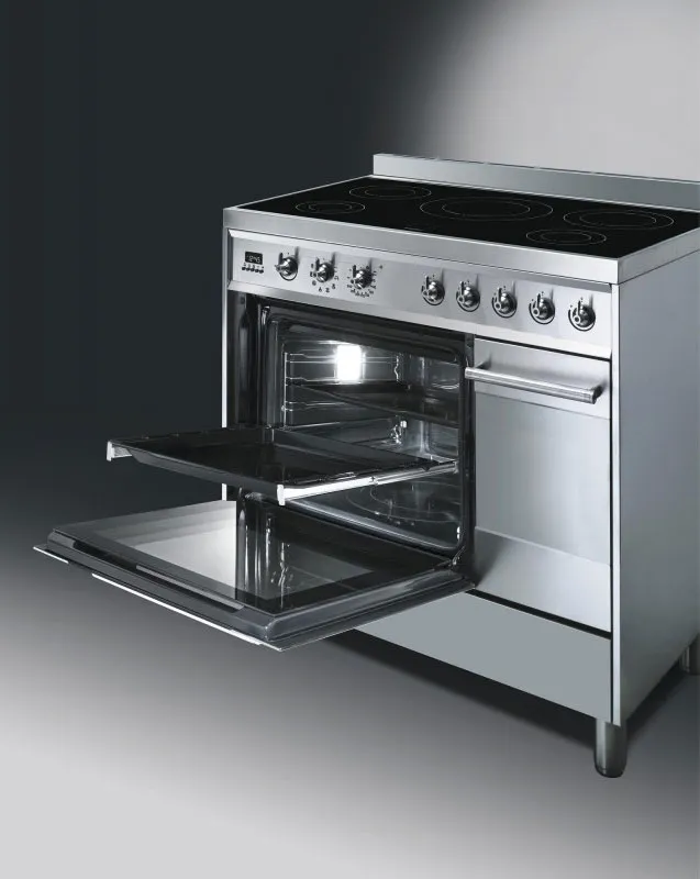 SMEG תנור משולב כיריים אינדוקציה 90 ס"מ נירוסטה תוצרת SMEG דגם C92IPX8 — תמונה 4