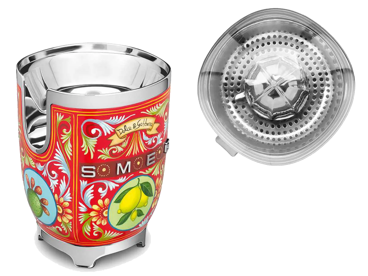 SMEG מסחטת הדרים רטרו בעיצוב DOLCE & GABBANA תוצרת SMEG דגם CJF01DGEU — תמונה 2