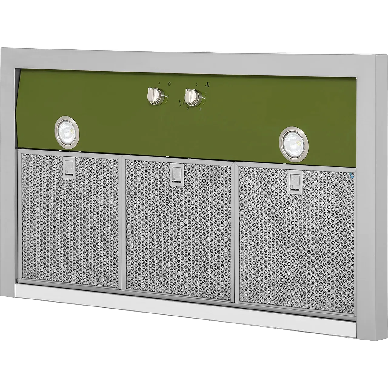 SMEG קולט אדים 90 ס"מ צמוד קיר צבע ירוק זית סדרת Portofino תוצרת SMEG דגם KPF9OG — תמונה 3