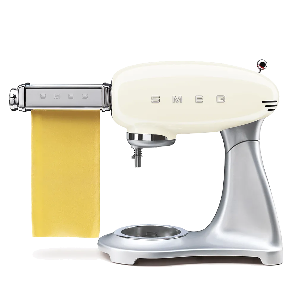 SMEG מיקסר עומד בצבע קרם גוף נירוסטה מסדרת 50's Retro Style,תוצרת SMEG דגם SMF01CREU — תמונה 8