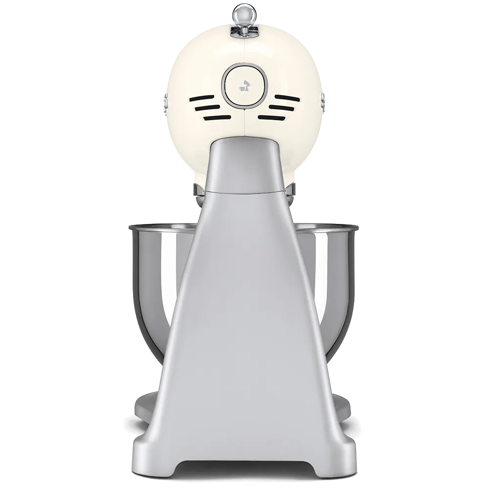 SMEG מיקסר עומד בצבע קרם גוף נירוסטה מסדרת 50's Retro Style,תוצרת SMEG דגם SMF01CREU — תמונה 5