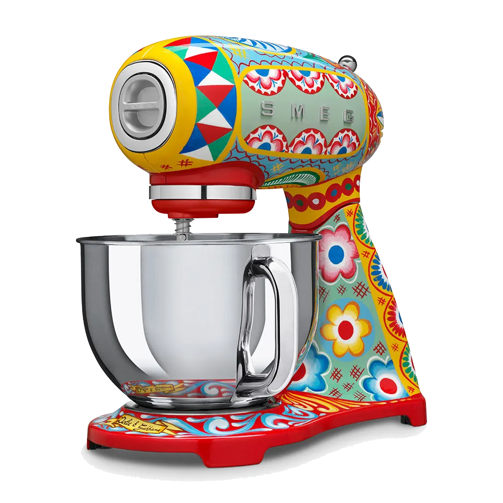 SMEG מיקסר רטרו בעיצוב DOLCE & GABBANA תוצרת SMEG דגם SMF03DGEU — תמונה 4