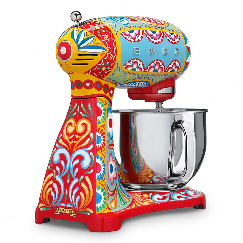 SMEG מיקסר רטרו בעיצוב DOLCE & GABBANA תוצרת SMEG דגם SMF03DGEU — תמונה 2