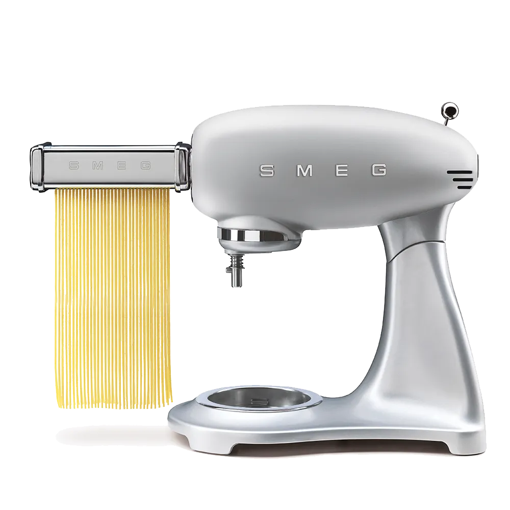 SMEG מיקסר עומד בצבע כסף גוף נירוסטה מסדרת 50's Retro Style,תוצרת SMEG דגם SMF01SVEU — תמונה 2