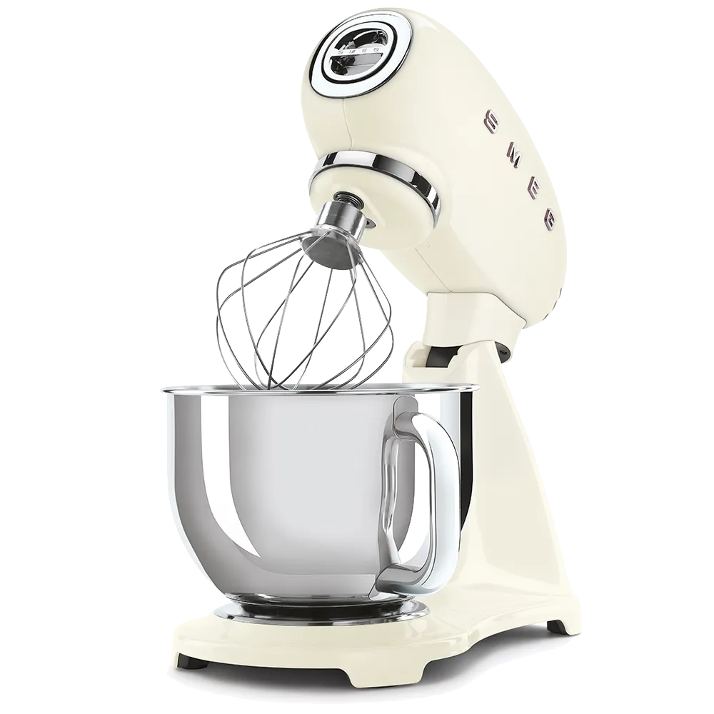 SMEG מיקסר עומד בצבע קרם מסדרת 50's Retro Style,תוצרת SMEG דגם SMF03CRUK — תמונה 2