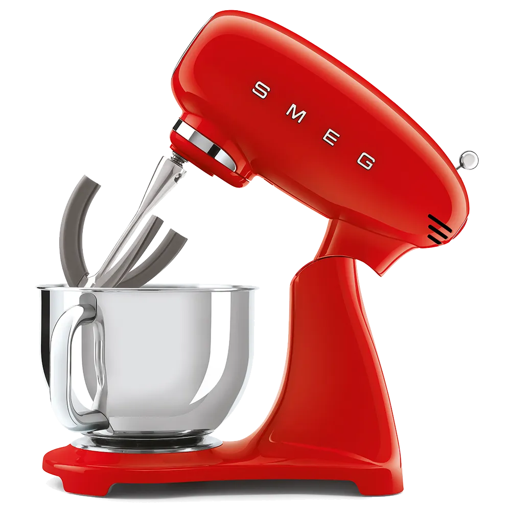 SMEG מיקסר עומד בצבע אדום מסדרת 50's Retro Style,תוצרת SMEG דגם SMF03RDUK — תמונה 6