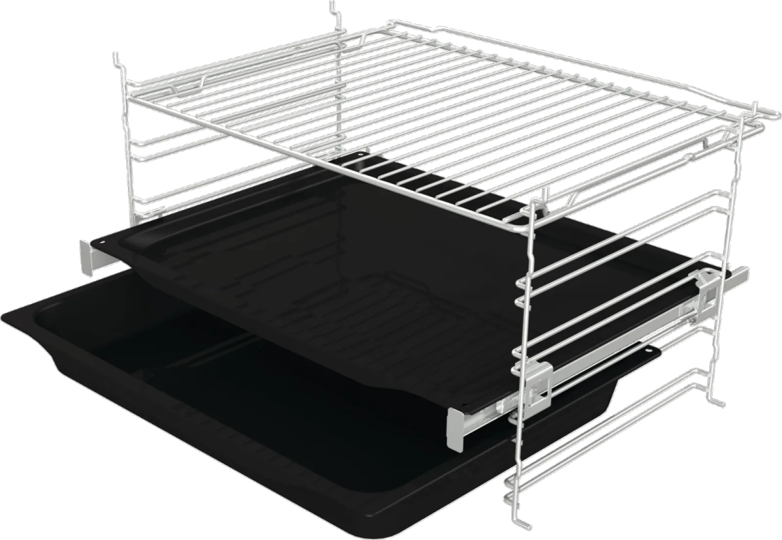 Gorenje תנור בנוי 60 ס''מ אפייה בלחות ExtraSteam  גימור שחור גרפיט 77 ליטר AirFry תוצרת Gorenje דגם BOS67372CLB — תמונה 3