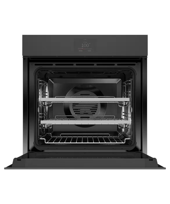 Fisher & Paykel תנוי בנוי פירוליטי 60 ס"מ AirFry פתיחה וסגירה חשמלית צג TFT גימור שחור סדרה 9 תוצרת FISHER&PAYKEL דגם OB60SMPTNB1 — תמונה 2