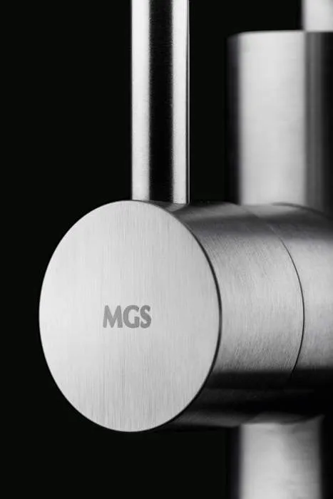 MGS MILANO ברז נירוסטה בגימור מט עם פייה מסתובבת 360 מעלות דגם Spin P מבית MGS MILANO — תמונה 4