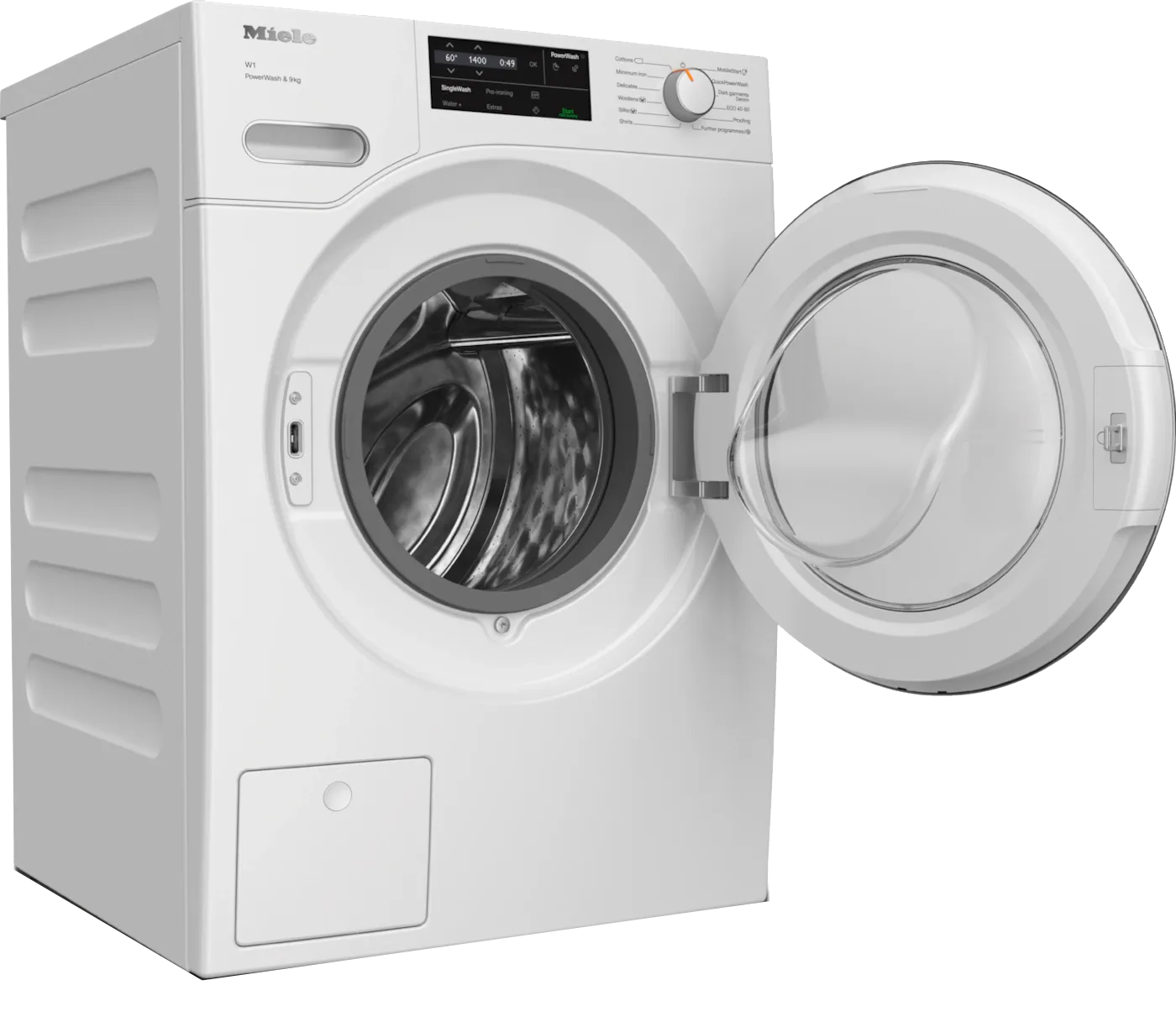 Miele מכונת כביסה פתח חזית 9 ק"ג 1400 סל"ד QuickPowerWash תוצרת Miele דגם WWG 360 WCS — תמונה 2