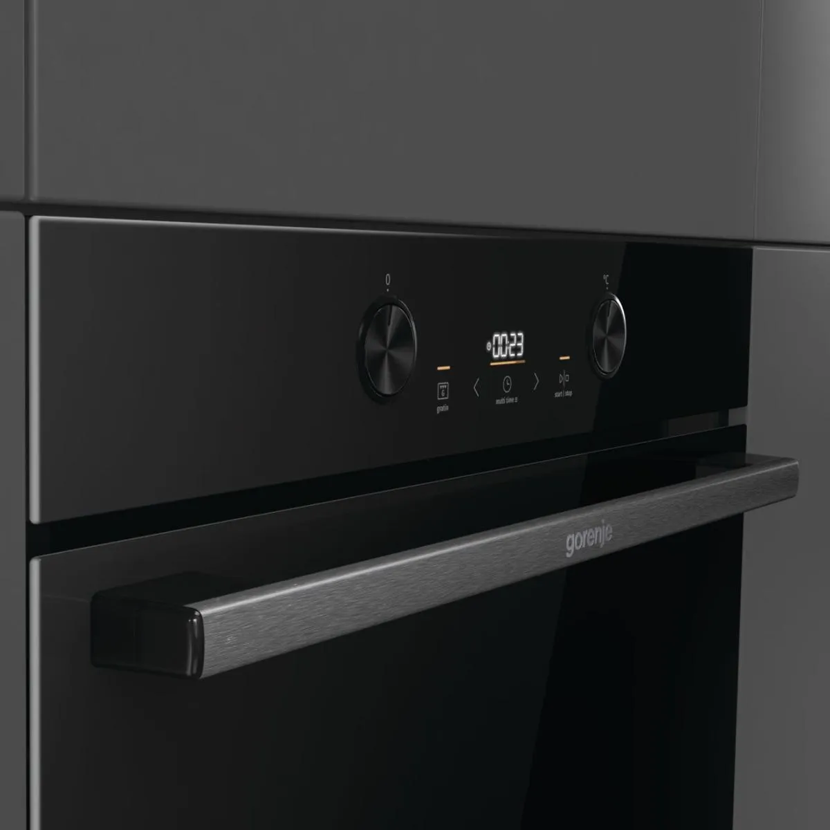 Gorenje תנור בנוי 60 ס''מ עם אפייה בלחות 77 ליטר AirFry גימור Total black תוצרת Gorenje דגם BOS6737E20FBG — תמונה 6
