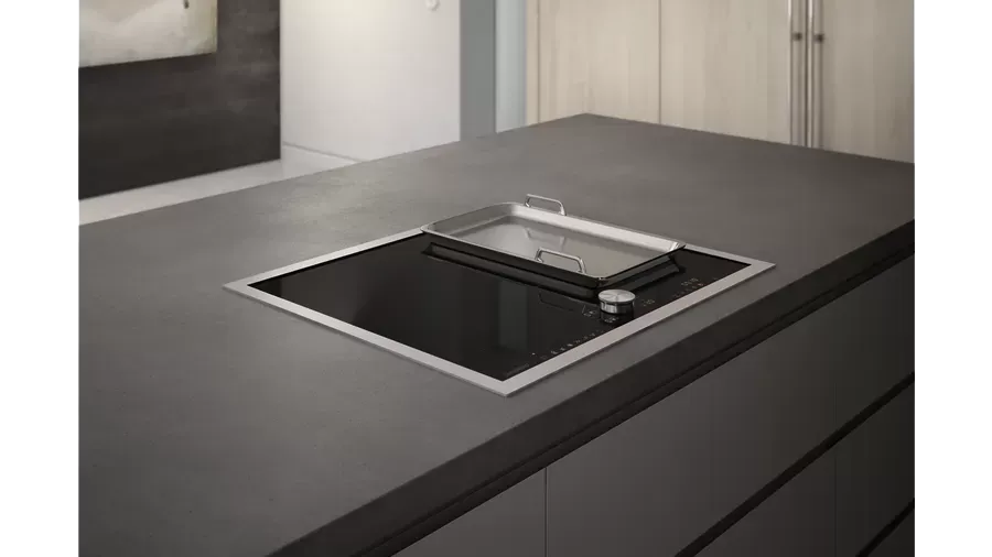 GAGGENAU כיריים אינדוקציה 90 ס"מ Flex מסגרת נירוסטה סדרה 200 תוצרת GAGGENAU דגם CI292112 — תמונה 2