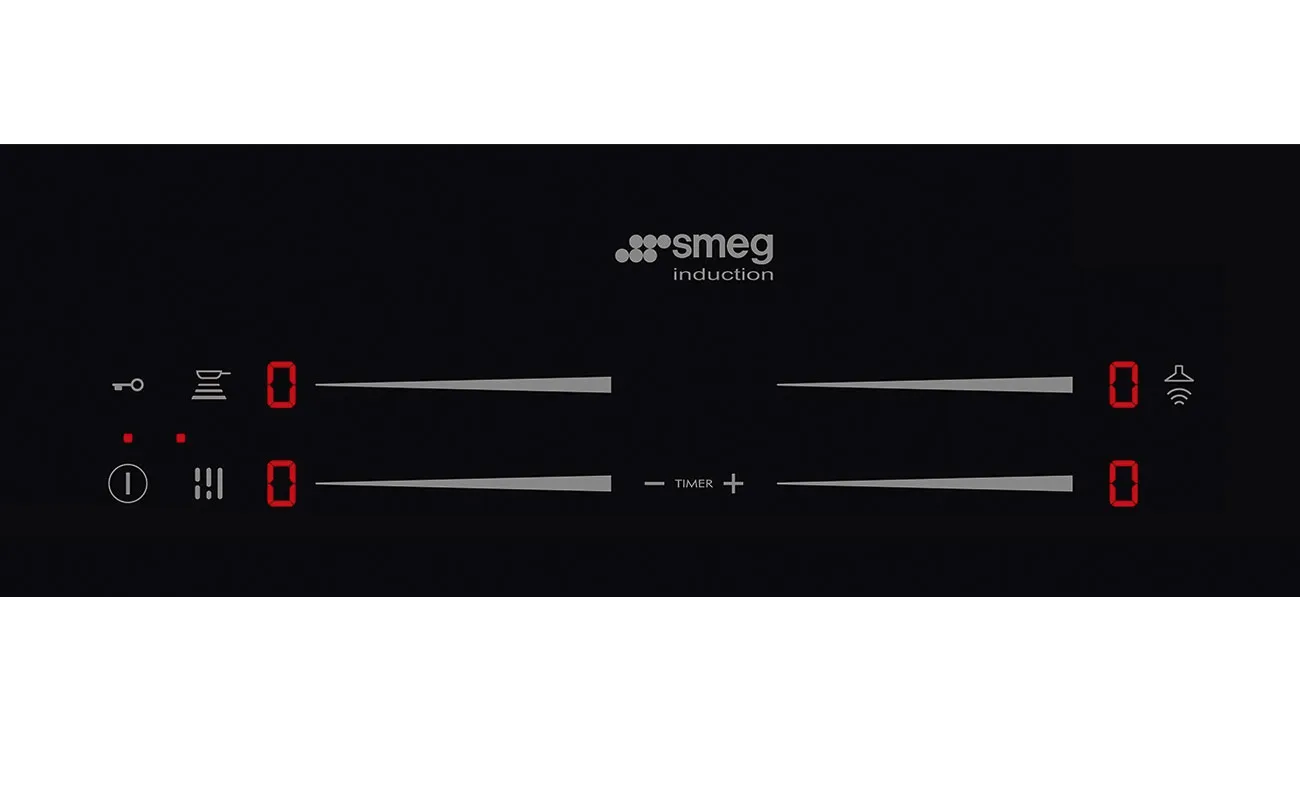 SMEG כיריים אינדוקציה 80 ס"מ 4 מוקדים אזור גמיש תוצרת SMEG דגם SI1F7845B — תמונה 2