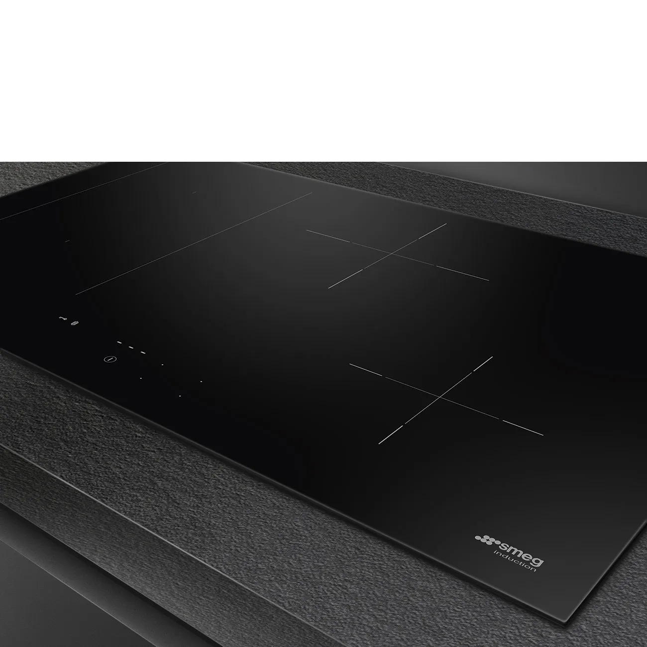 SMEG כיריים אינדוקציה 80 ס"מ 4 מוקדים FLEX תוצרת SMEG דגם SIM3843D — תמונה 4