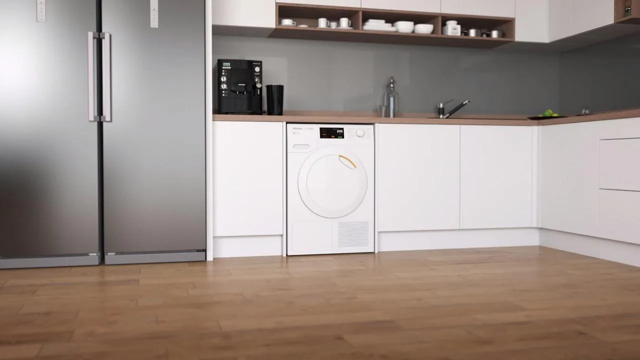 Miele מייבש כביסה 8 ק"ג קונדנסור עם משאבת חום דירוג A++ תוצרת Miele דגם TWA 520 WP — תמונה 8