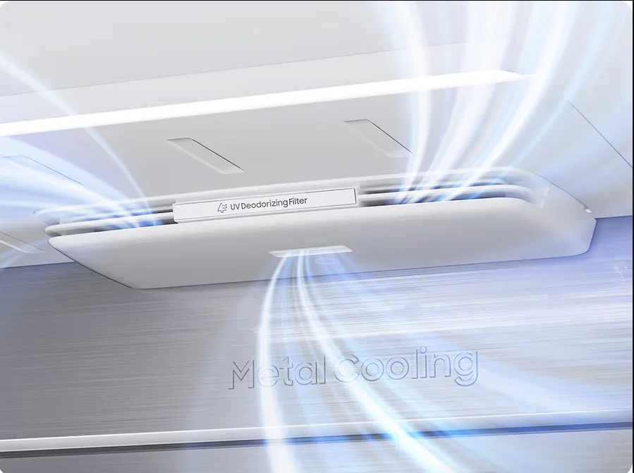 מקרר אינטגרלי 60 ס"מ מקפיא תחתון גמיש Digital Inverter NO FROST מצב שבת תוצרת Samsung דגם BRB80F30AEF0