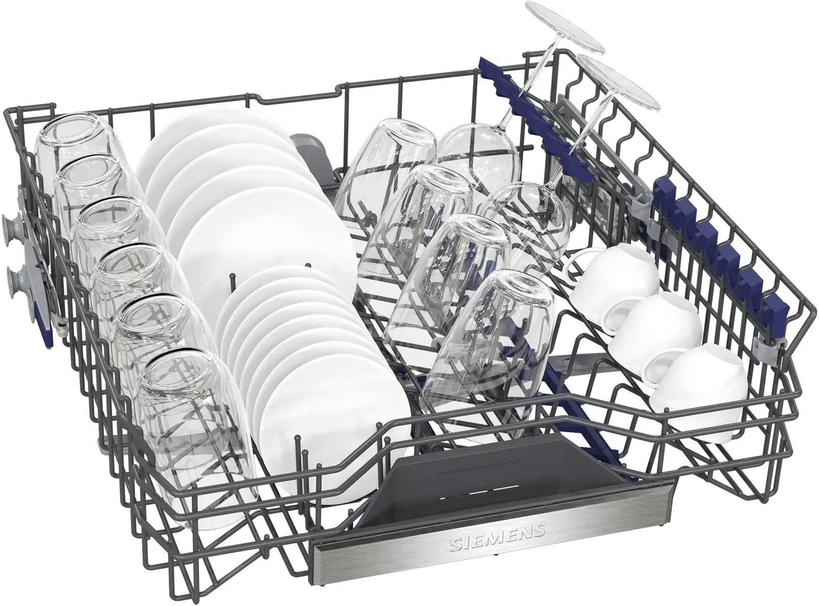 Siemens מדיח כלים אינטגרלי מלא 60 ס"מ ייבוש Zeolite הקרנה גרפית HomeConnect  תוצרת Siemens דגם SN65ZX17CE — תמונה 5