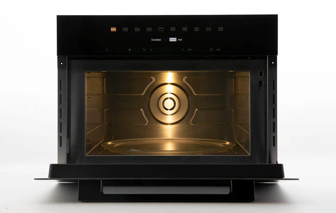 Miele מיקרוגל בנוי משולב גריל 45 ס"מ נירוסטה סגירה ופתיחה שקטה תוצרת Miele דגם M 7244 CLST — תמונה 3