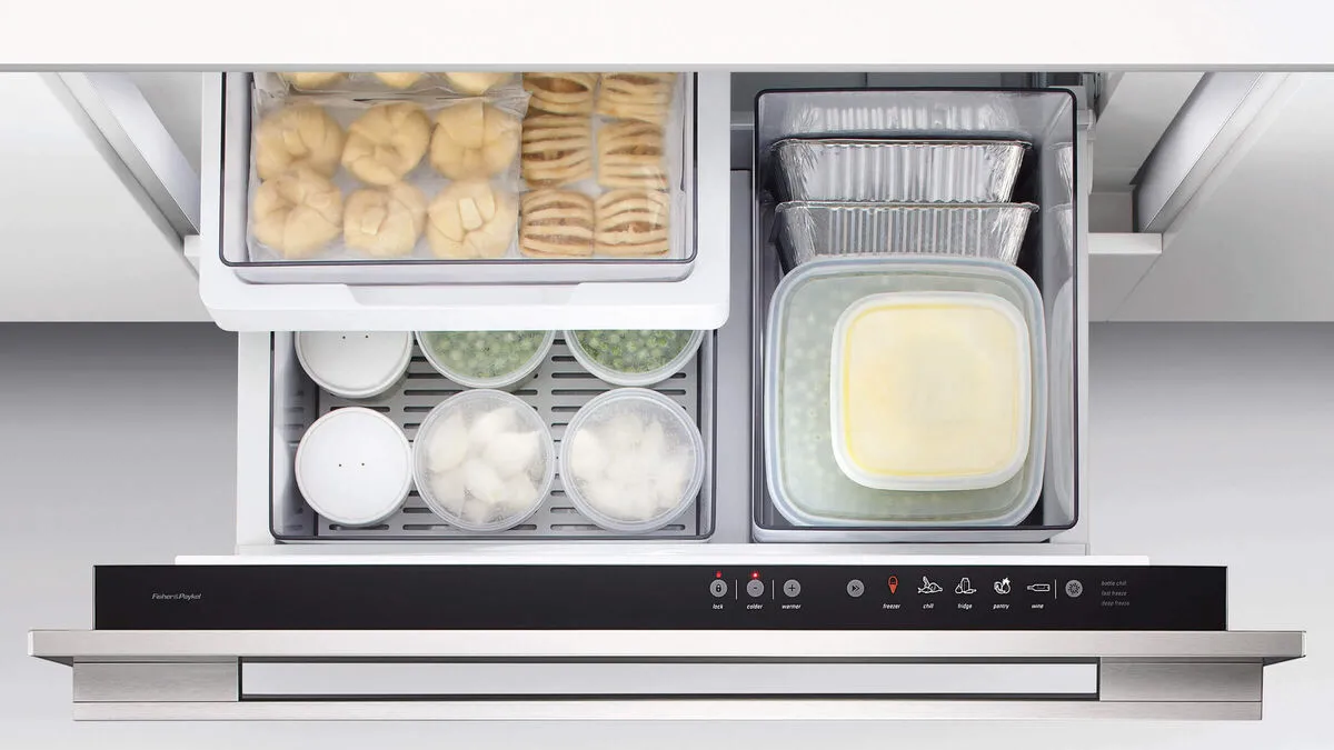 Fisher & Paykel מגירת קירור אינטגרלית 90 ס"מ 5 מצבים סדרה 9 תוצרת FISHER&PAYKEL דגם RB9064S1 — תמונה 14