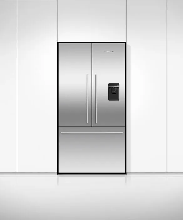 Fisher & Paykel מקרר מקפיא תחתון 3 דלתות 90 ס"מ סדרה 7 יצרן מים וקרח גימור נירוסטה תוצרת FISHER&PAYKEL דגם RF540ADUSX6 — תמונה 3