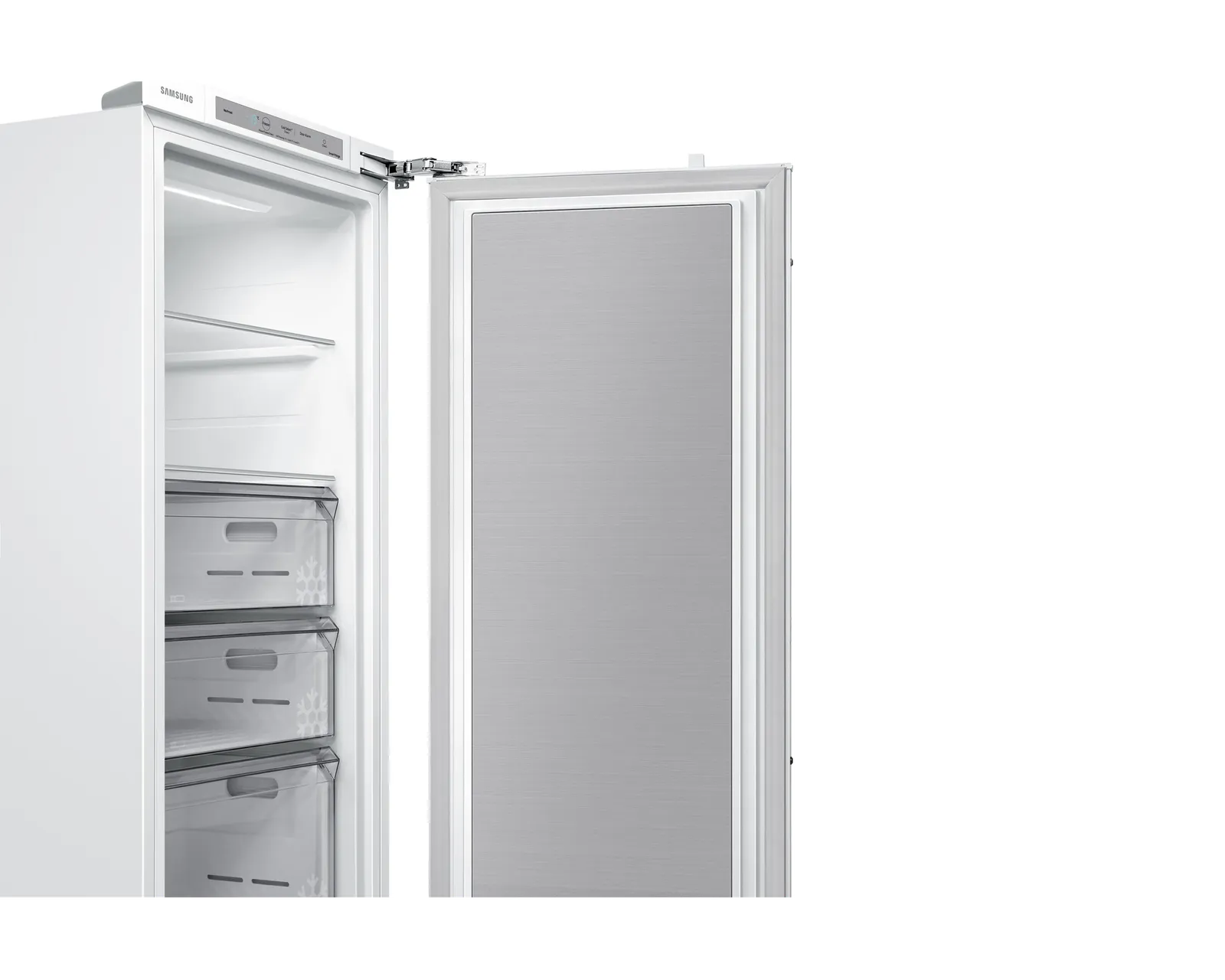 Samsung מקפיא אינטגרלי גמיש 60 ס"מ 220 ליטר Digital Inverter מצב שבת NO FROST תוצרת Samsung דגם BRZ227205WW — תמונה 4