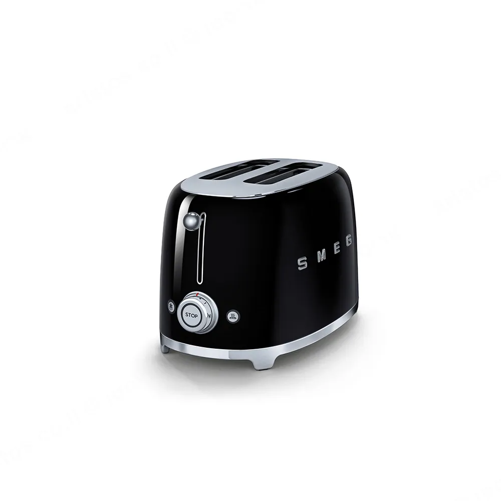 SMEG מצנם לשתי פרוסות, צבע שחור,מסדרת 50's Retro Styleתוצרת SMEG דגם TSF01BLEU — תמונה 2