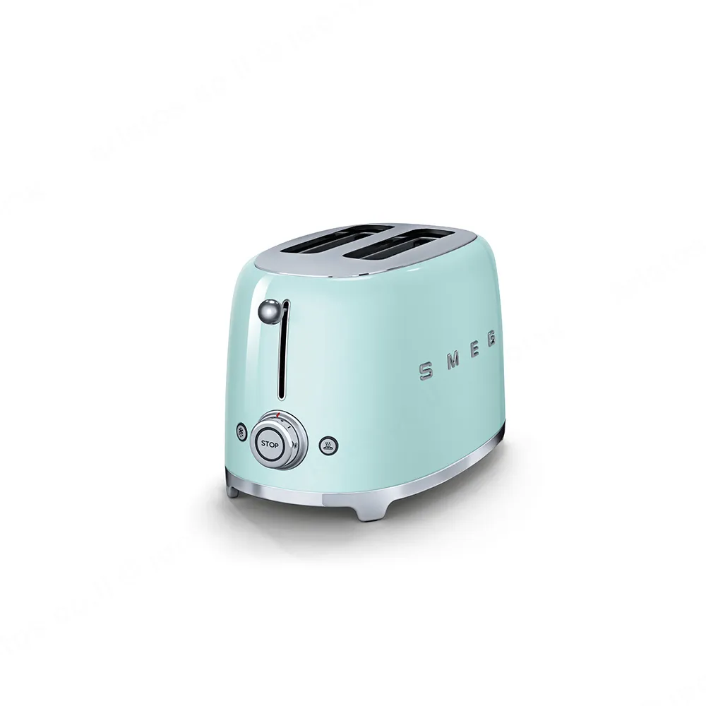 SMEG מצנם לשתי פרוסות,צבע ירוק פסטל,מסדרת 50's Retro Style,תוצרת SMEG דגם TSF01PGEU — תמונה 2