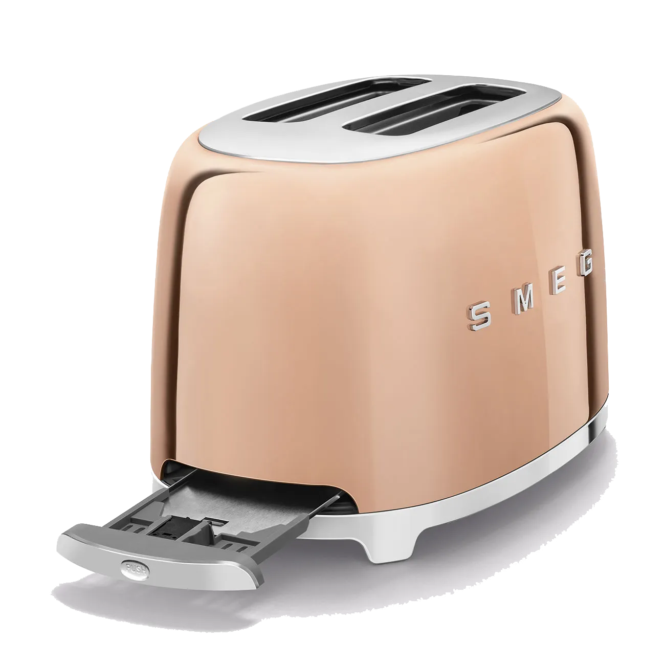 SMEG מצנם לשתי פרוסות,צבע ברונזה מבריק ,מסדרת 50's Retro Style,תוצרת SMEG דגם TSF01RGEU — תמונה 5
