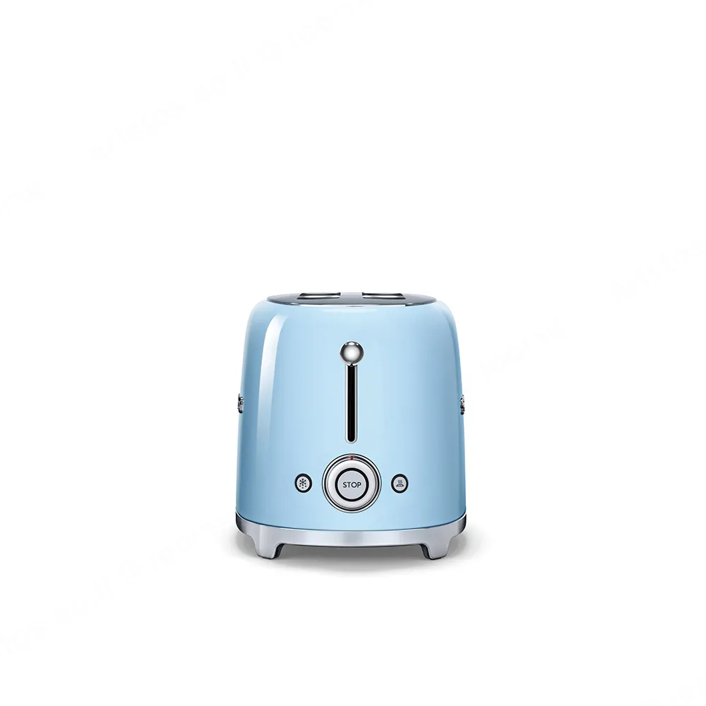 SMEG מצנם 4 פרוסות,צבע כחול פסטל,מסדרת 50's Retro Style,תוצרת SMEG דגם TSF02PBEU — תמונה 3