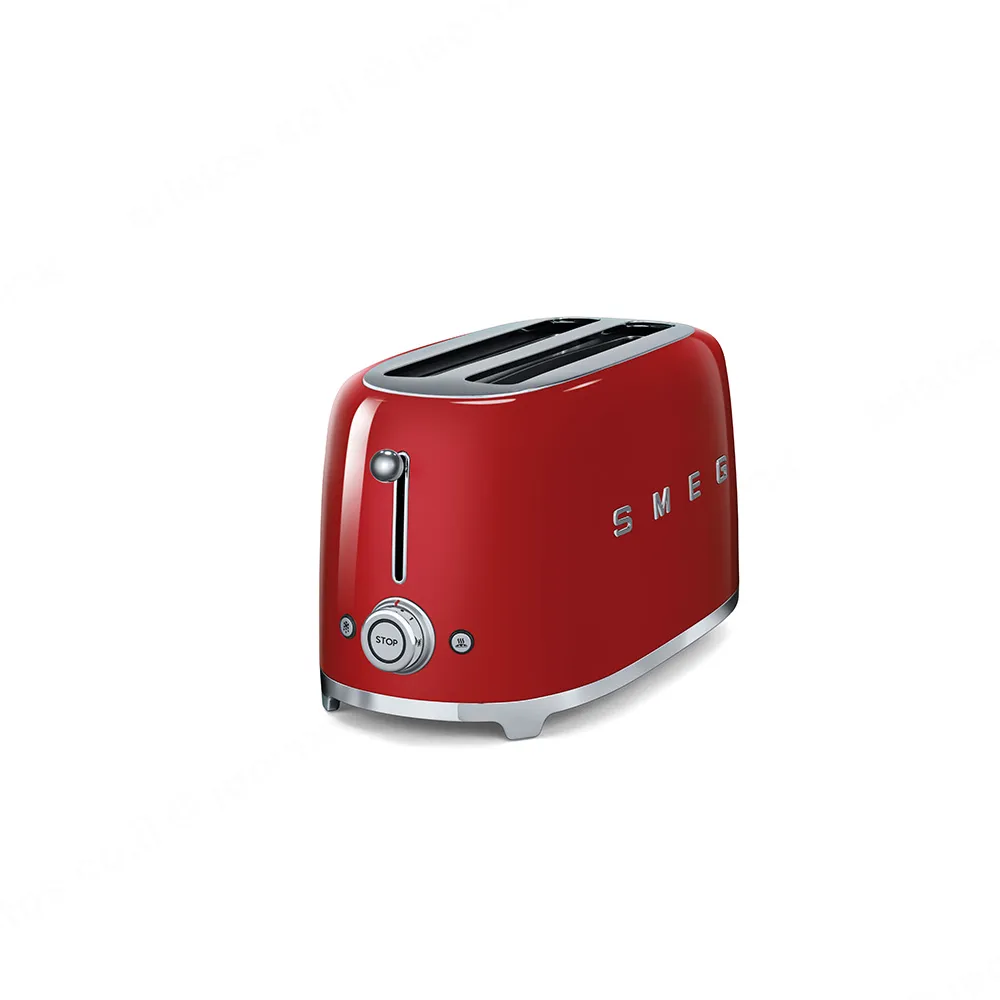 SMEG מצנם 4 פרוסות,צבע אדום,מסדרת 50's Retro Style,תוצרת SMEG דגם TSF02RDEU — תמונה 2