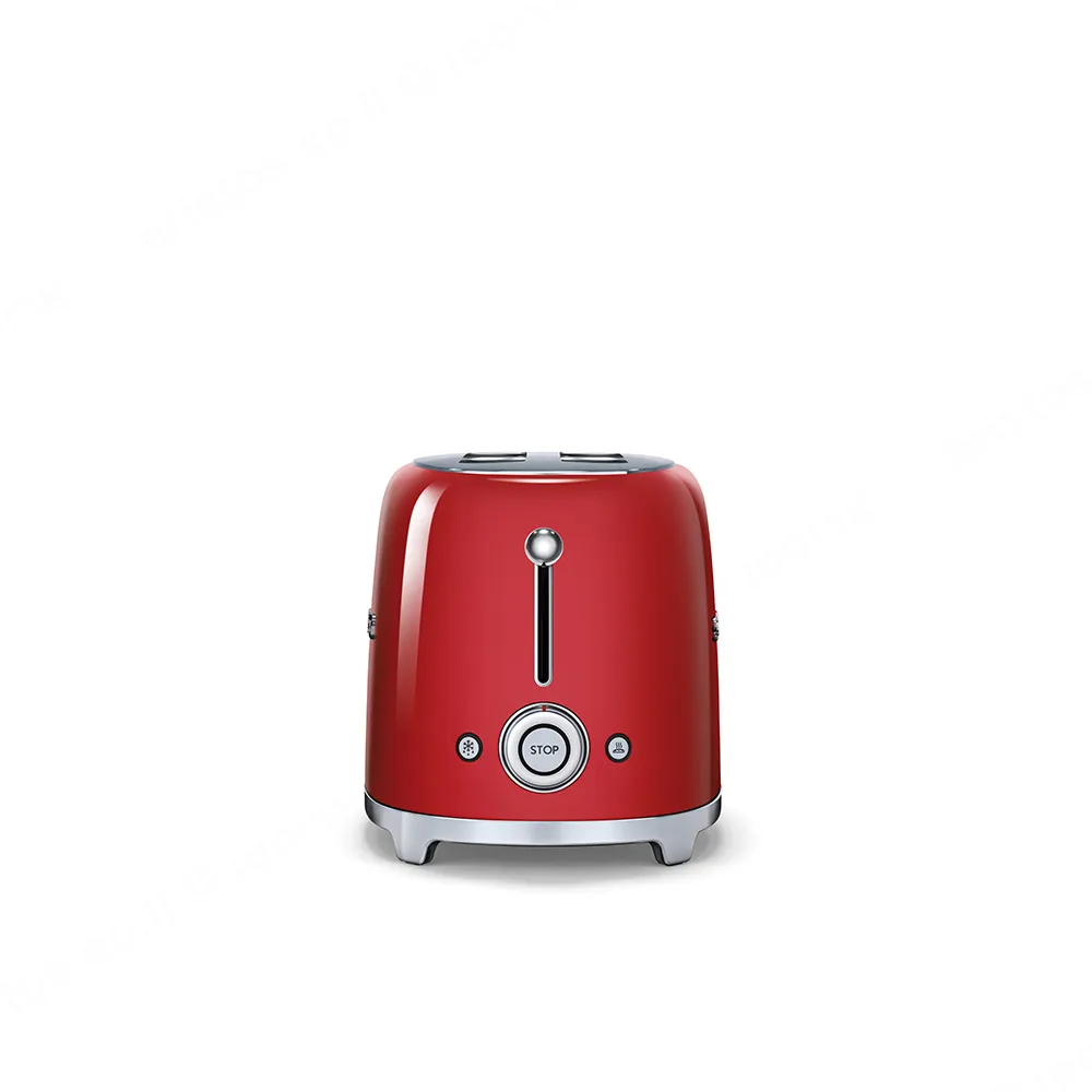 SMEG מצנם 4 פרוסות,צבע אדום,מסדרת 50's Retro Style,תוצרת SMEG דגם TSF02RDEU — תמונה 3