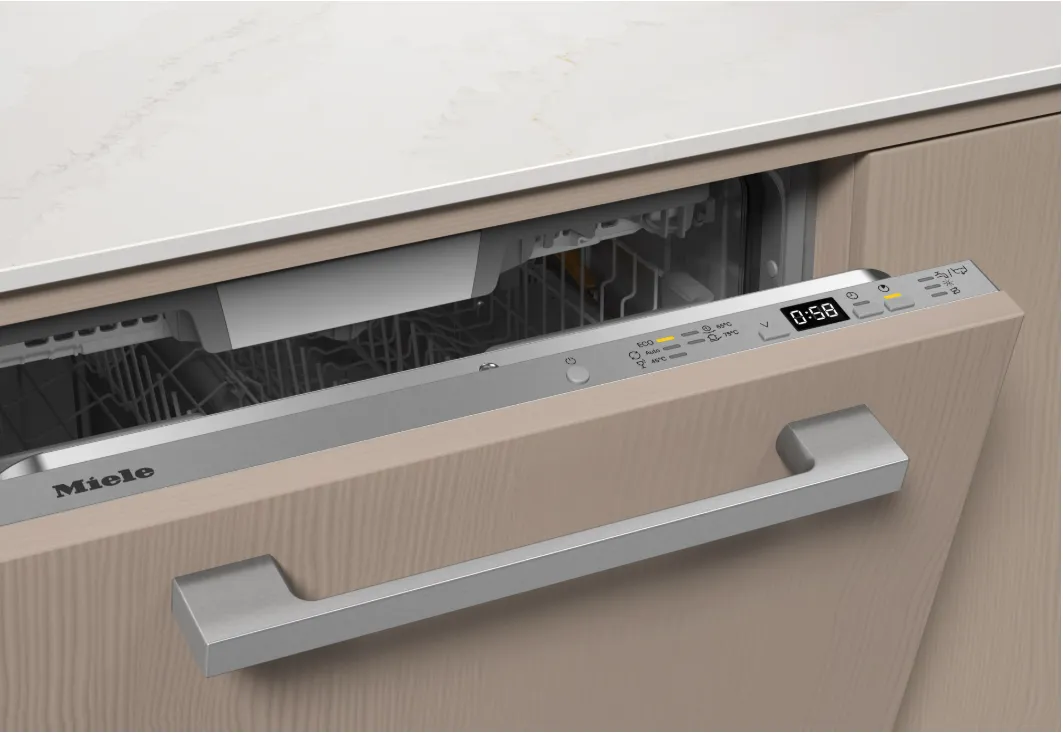Miele מדיח כלים אינטגרלי מלא 60 ס''מ 6 ליטר פתיחה אוטומטית QuickPowerWash תוצרת Miele דגם G 5863 SCVi Active Plus E Active — תמונה 8