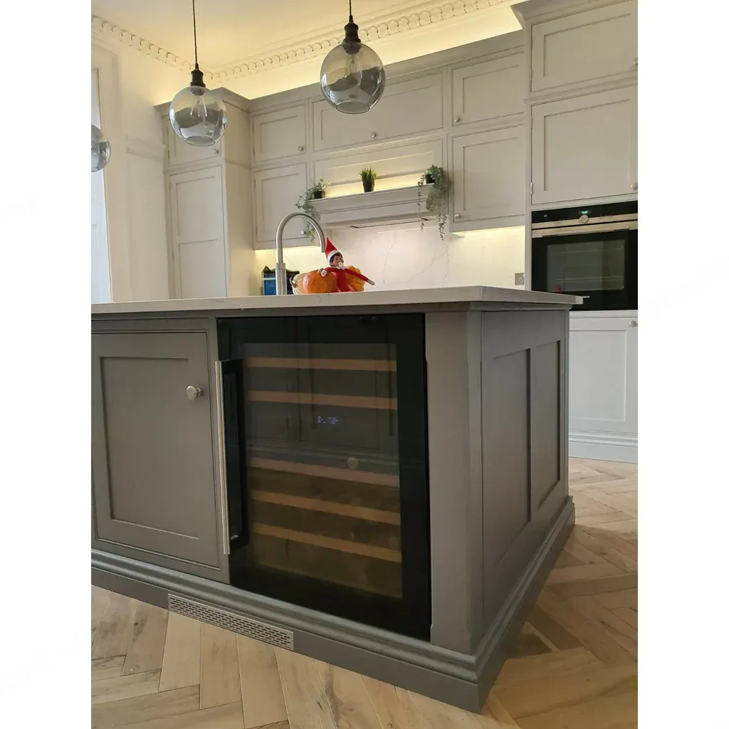 DUNAVOX מקרר יין אינטגרלי מתחת לשיש 82 ס"מ 2 אזורי קירור מבית Dunavox דגם DAUF-46.145 — תמונה 6