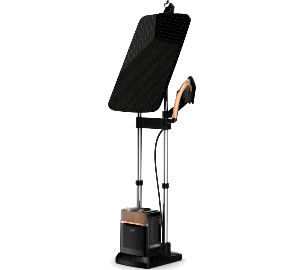 Tefal מגהץ קיטור עוצמתי בשילוב קרש גיהוץ מובנה 3 ב 1 מסדרת IXEO POWER בגימור ברונזה יוקרתי מבית TEFAL דגם : QT2020 — תמונה 2
