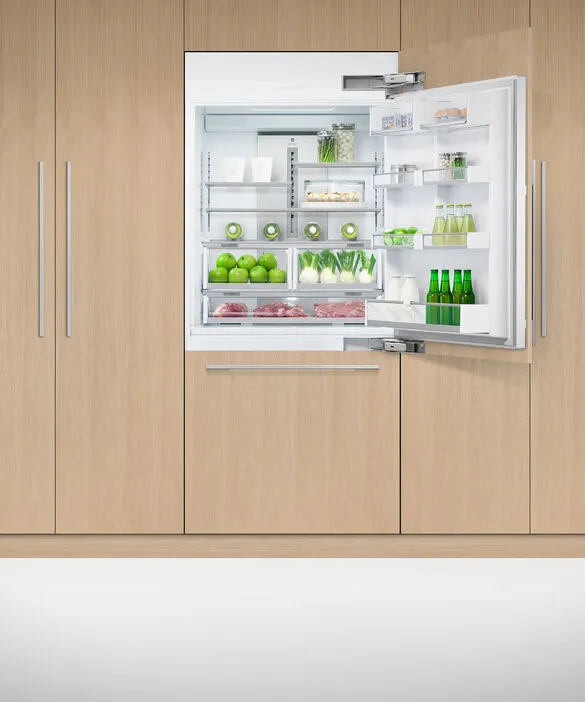 Fisher & Paykel מקרר אינטגרלי מקפיא תחתון 91 ס"מ סדרה 9 יצרן קרח פנימי ציר ימין תוצרת FISHER&PAYKEL דגם RS9120WRJ2 — תמונה 5