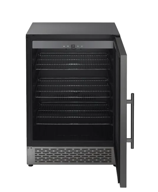 Z GRILLS מקרר משקאות חוץ 150 ליטר דלת שקופה גימור שחור מט מבית Z GRILLS דגם SI-150B — תמונה 2