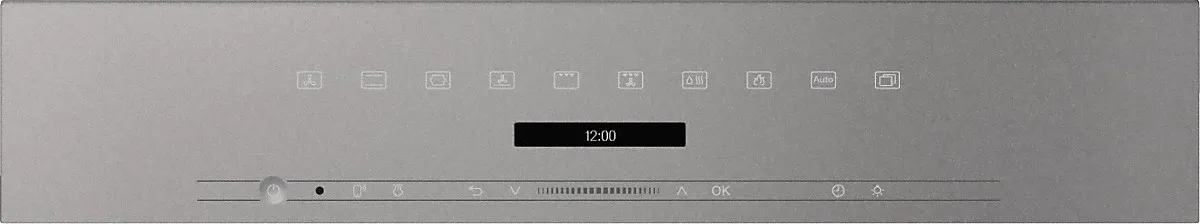 Miele תנור בנוי 60 ס"מ פירוליטי 76 ליטר סגירה ופתיחה שקטה תוצרת Miele דגם H 7260 BP Gray — תמונה 2