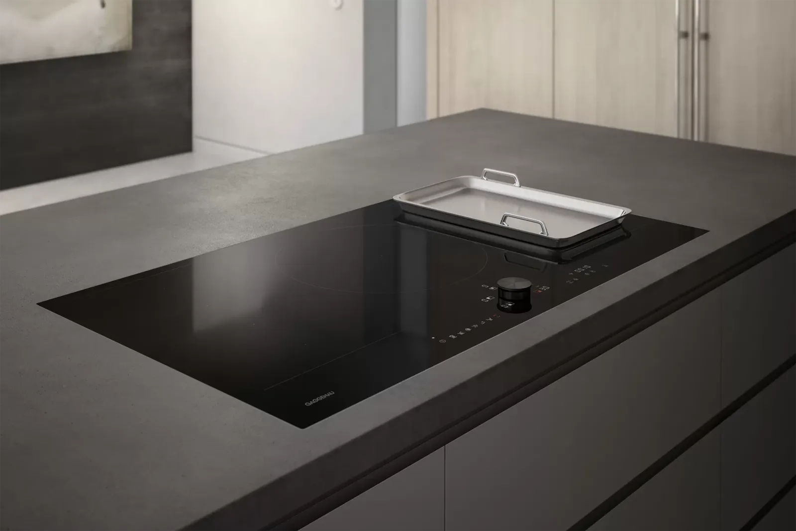GAGGENAU כיריים אינדוקציה 90 ס"מ Flex התקנה שטוחה סדרה 200 תוצרת GAGGENAU דגם CI292102 — תמונה 2