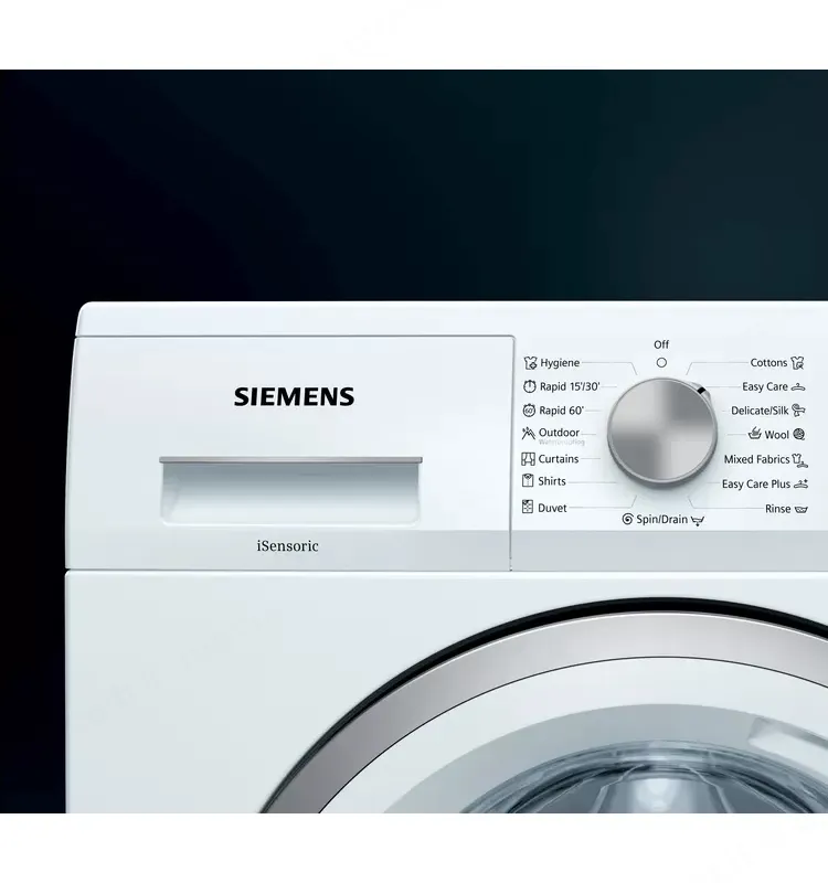 Siemens מכונת כביסה ‏פתח קידמי Siemens  ‏8 ‏ק"ג SIEMENS דגם WM14T468IL — תמונה 2