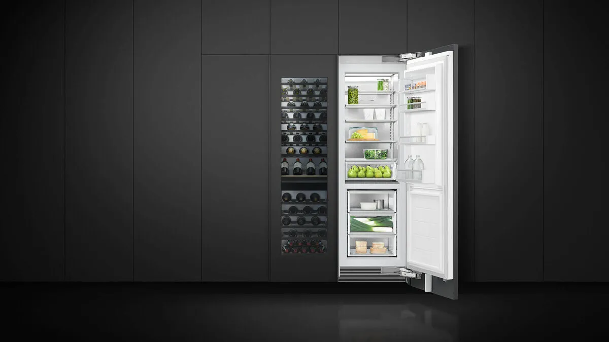 Fisher & Paykel מקרר יין אינטגרלי 61 ס"מ 91 בקבוקים  Column סדרה 11 Dual Zone תוצרת FISHER&PAYKEL דגם RS6121VR2K1 — תמונה 5