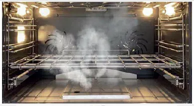תנור COMBISTEAM משולב כיריים אינדוקציה 90 ס"מ 315 מעלות גימור נירוסטה תוצרת Steel דגם Ascot 90 5FI INOX