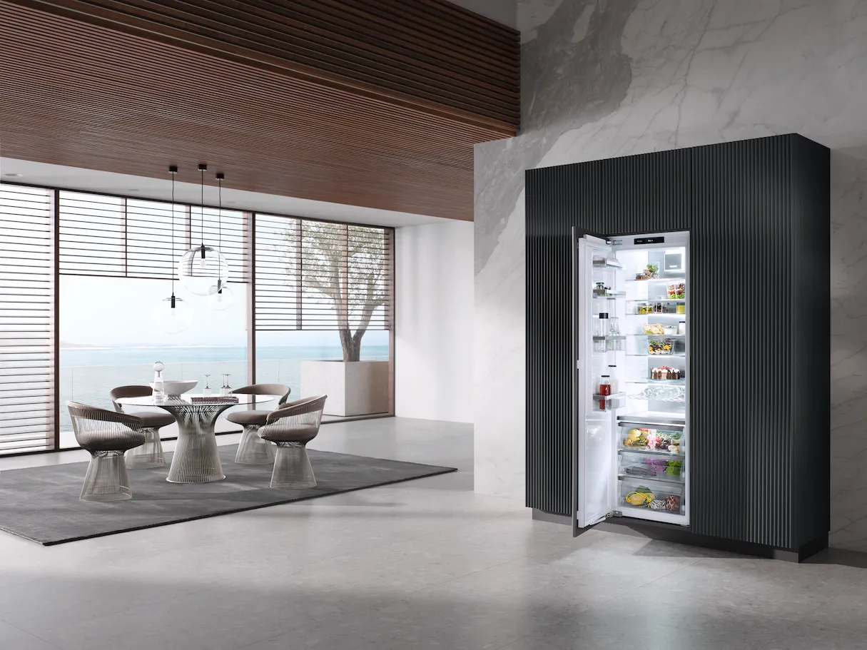 Miele מקרר אינטגרלי 60 ס''מ 325 ליטר ללא מקפיא FlexiLight2.0 PerfectFresh Active תוצרת Miele דגם K 7777 B — תמונה 11