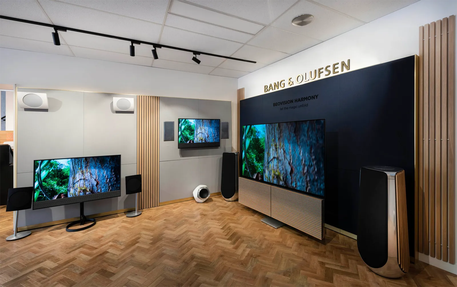 bang & olufsen מערכת קולנוע דקורטיבית תוצרת B&O דגם Beovision Harmony — תמונה 15