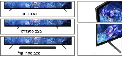 טלוויזית BRAVIA XR OLED 4K120HZ Google TV "65 מבית SONY דגם XR-65A83KAEP